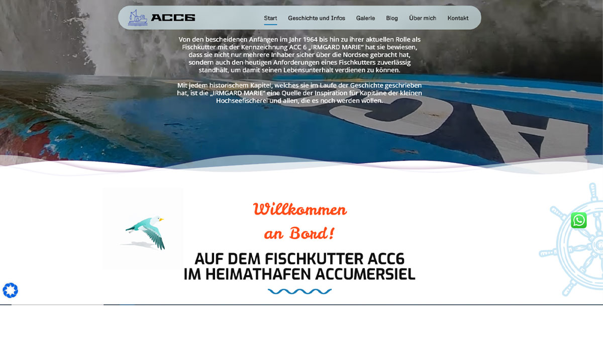 ACC6 Irmgard-Marie -Fischkutter Westeraccumersiel